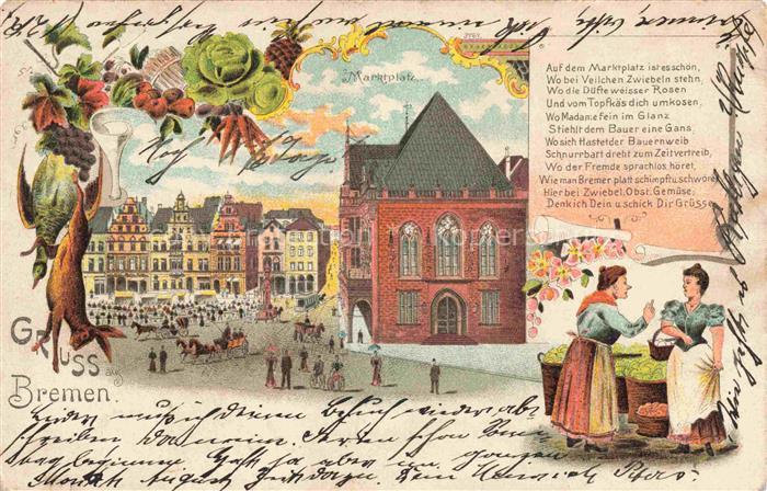 BREMEN  CITY Marktplatz