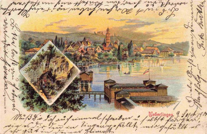 ueberlingen Bodensee BW Panorama