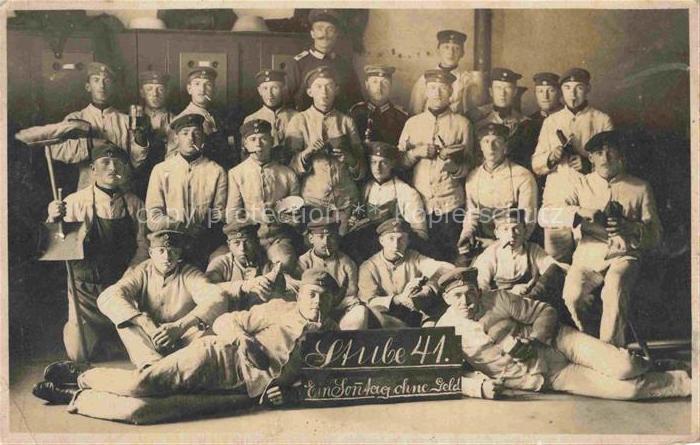 KARLSRUHE Baden Soldaten Gruppenaufnahme
