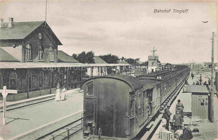 Tingleff DK Bahnhof