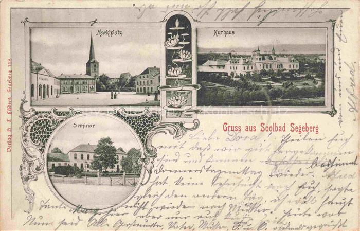 Bad Segeberg Marktplatz Kurhaus Seminar