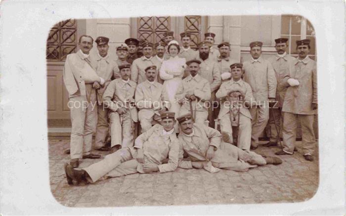 Naumburg  Saale Lazarett Verwundete Soldaten