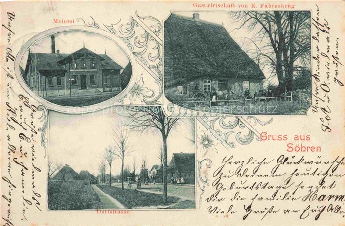 Soehren Malente Ostholstein Meierei Gastwirtschaft Fahrenkrug Dorfstrasse