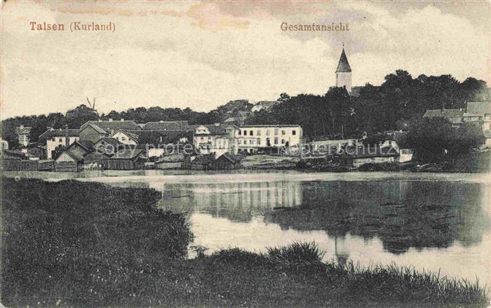 Talsen Kurland Talsi Latvia Panorama