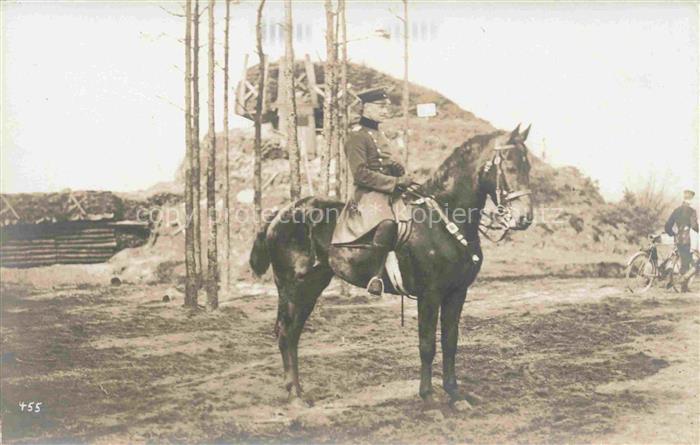 Munsterlager Munster Truppenuebungsplatz Kavallerist zu Pferd
