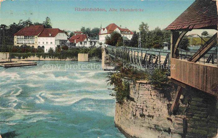 Rheinfelden Baden BW Alte Rheinbruecke