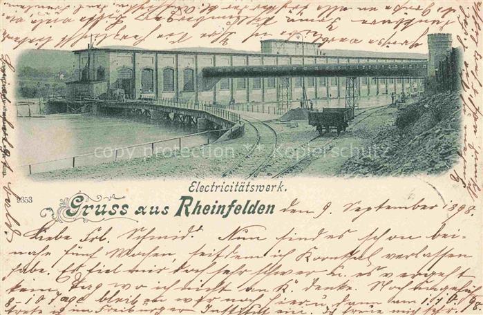 Rheinfelden Baden BW Electricitaetswerk