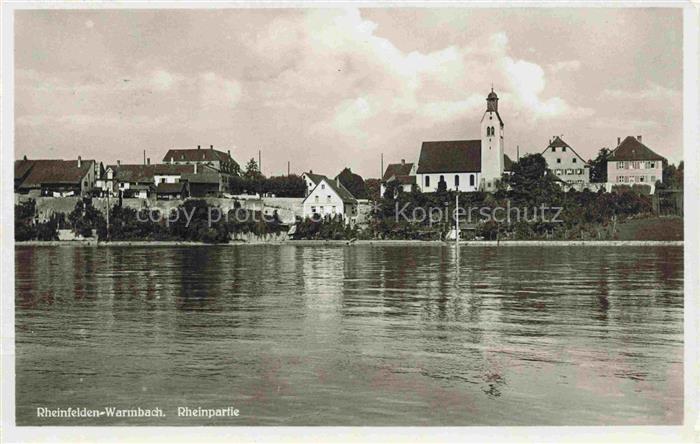 Warmbach Rheinfelden Baden BW Rheinpartie