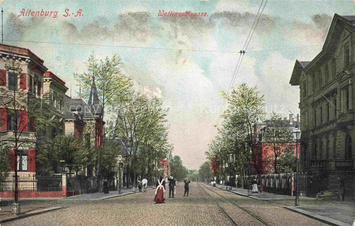 ALTENBURG  (S.A.) Thueringen Wettingergasse