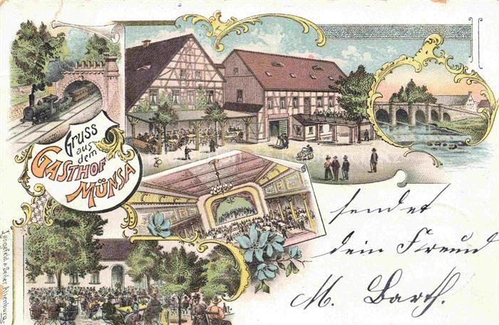 Muensa Nobitz ALTENBURG Thueringen Gasthof Muensa Teilansichten