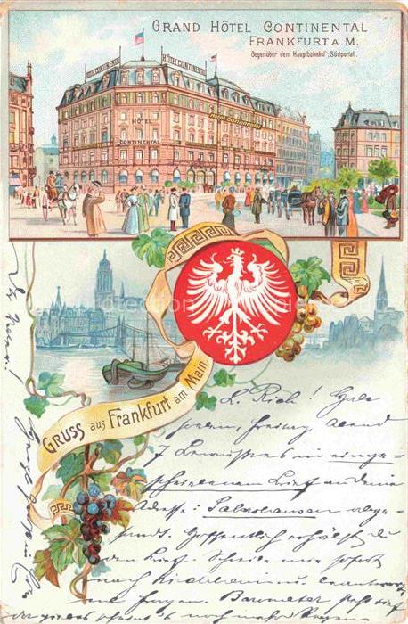 FRANKFURT AM MAIN Grand Hotel Continental