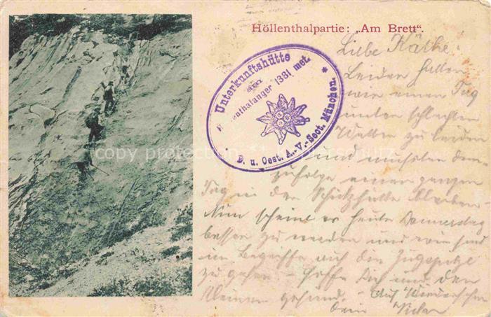 GARMISCH-PARTENKIRCHEN Bayern Hoellenthalpartie Am Brett