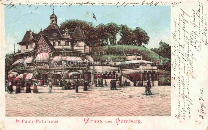 HAMBURG  CITY St Pauli Faehrhaus