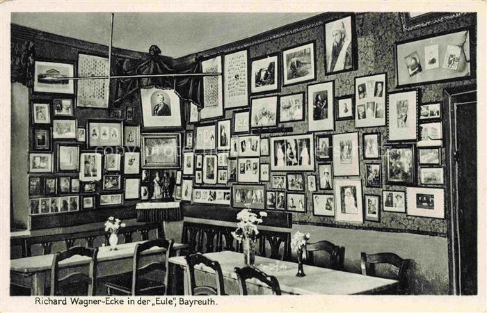 BAYREUTH Bayern Richard Wagner Ecke in der Eule