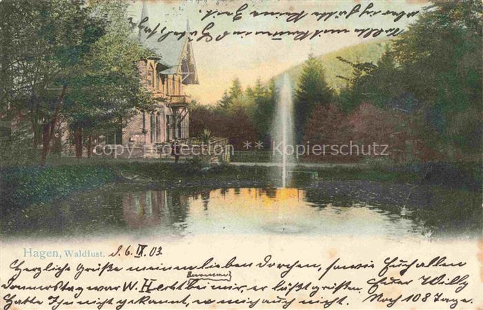 HAGEN  Westfalen NRW Waldlust