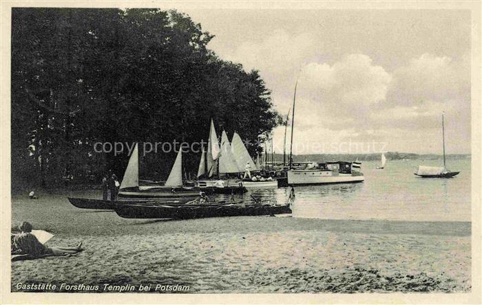 POTSDAM CITY Gaststaette Forsthaus Templin