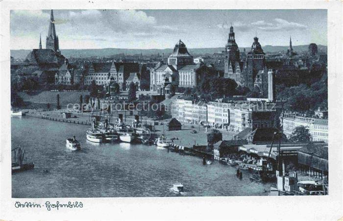 Stettin SZCZECIN Pommern PL Panorama