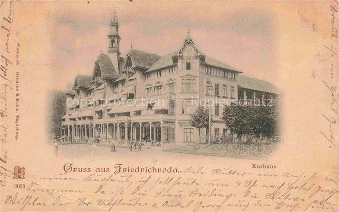 Friedrichroda Thueringen Kurhaus