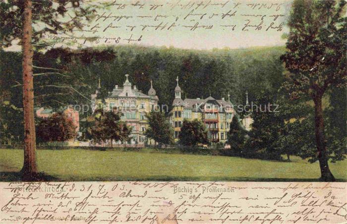 Friedrichroda Thueringen Buechigs Promenade