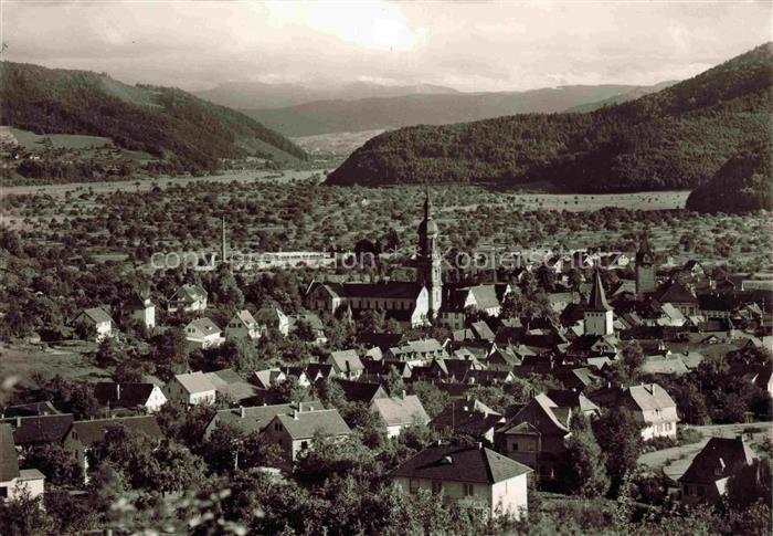 Gengenbach Fliegeraufnahme