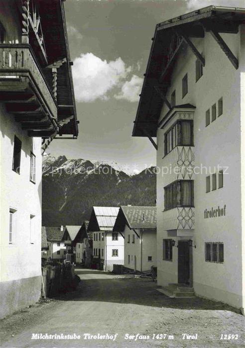Serfaus Tirol Milchtrinkstube Tirolerhof