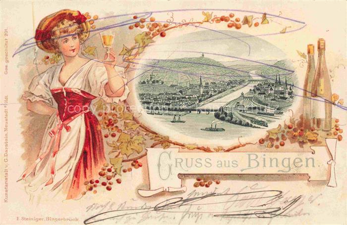 Bingen Rhein Panorama