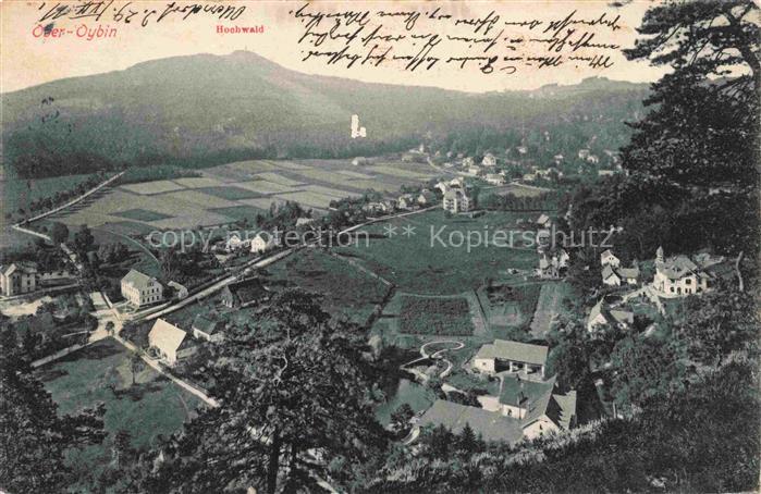 Oybin Sachsen Panorama Hochwald