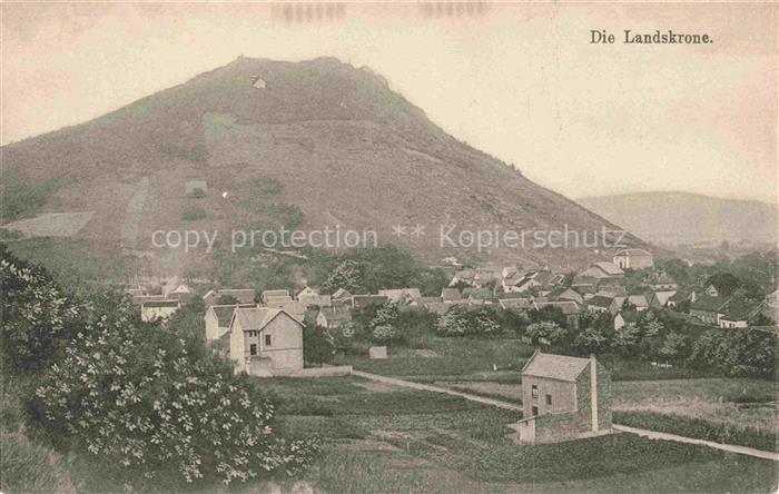Ahrtal Bad Neuenahr-Ahrweiler Die Landskrone Basaltkuppe