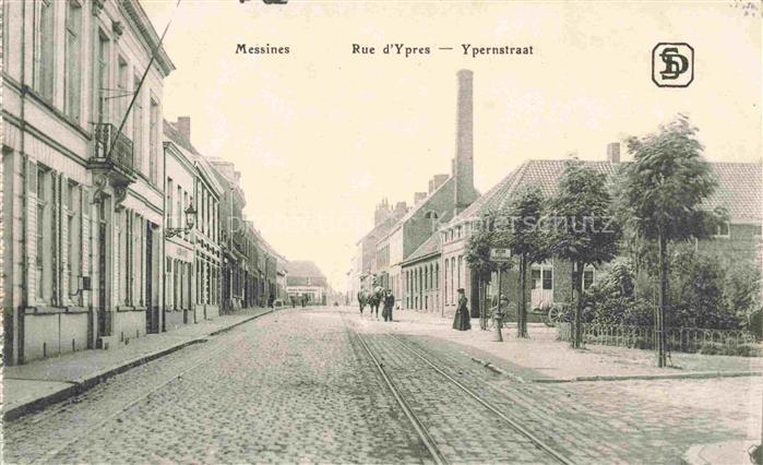 Messines Meessen Mesen Belgie Rue d'Ypres