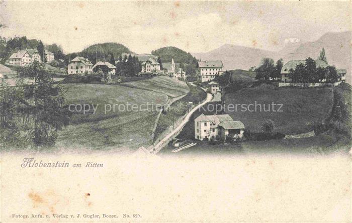 Klobenstein Ritten Collalbo Renon Suedtirol IT Panorama