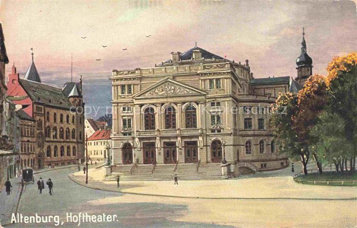 ALTENBURG  (S.A.) Thueringen Hoftheater