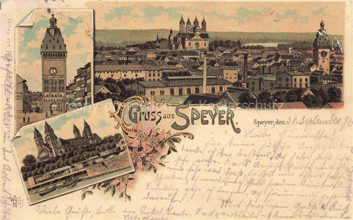 SPEYER Rhein Dom Panorama