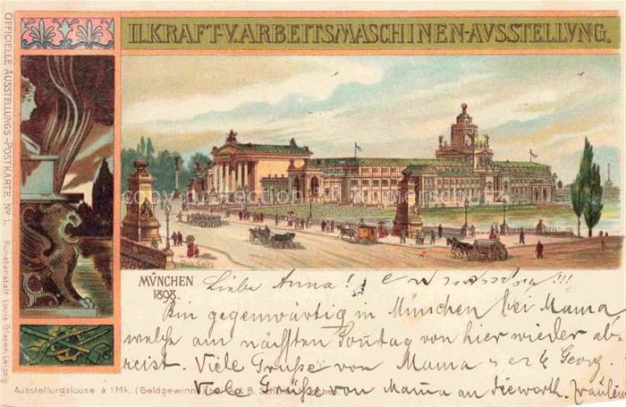 Muenchen Bayern Ilkraft Arbeitsmaschinen Ausstellung