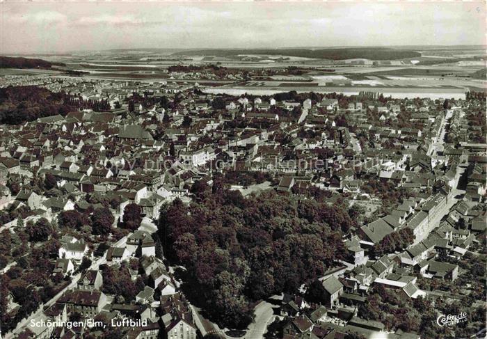 Schoningen Solling Fliegeraufnahme