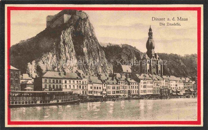 Dinant-sur Meuse Belgie Die Zitadelle