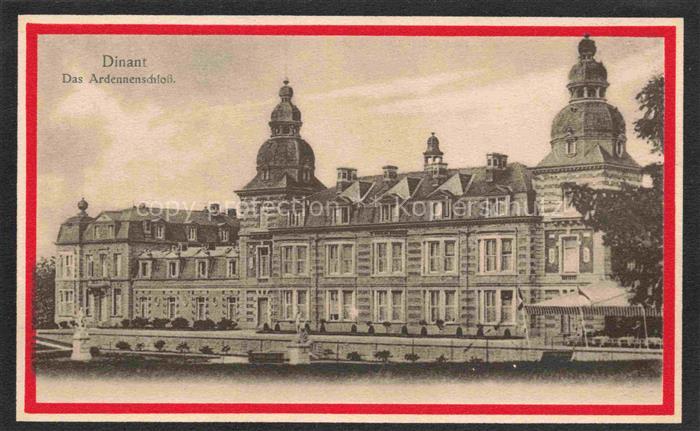 Dinant-sur Meuse Belgie Das Ardennenschloss