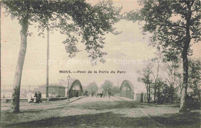MONS Belgie Pont de la Porte du Parc