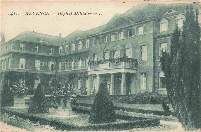 Mayence Mainz Hopital Militaire no 2