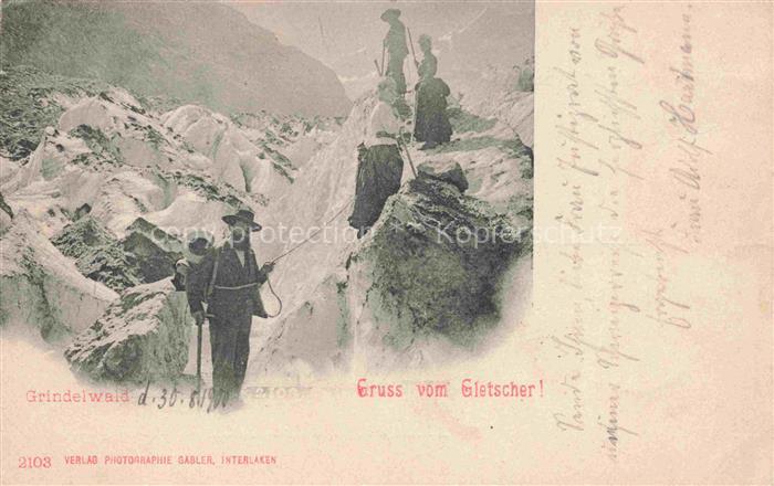 Gletscher Glacier Glaciar Ghiacciaio-- Grindelwald Interlaken Schweiz