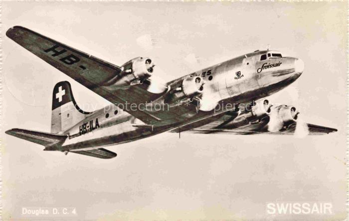 Flugzeuge Zivil Douglas Swissair
