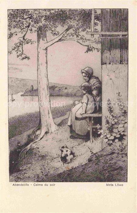 Loewe Meta Kuenstlerkarte Calme du soir