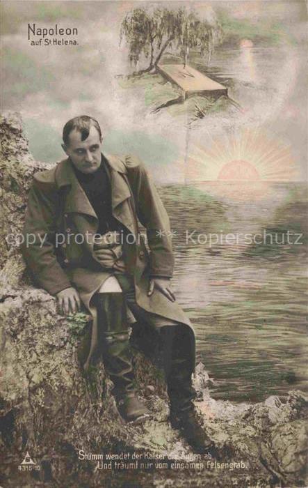Foto PH Paris Nr. 4315-10 Napoleon S.Helena