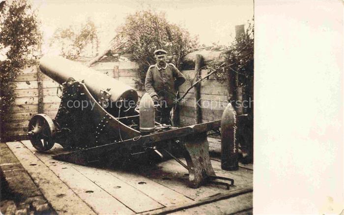 Militaria WK1 Kanone Leipzig