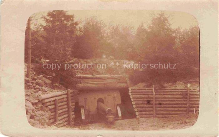 Militaria WK1 Kanone