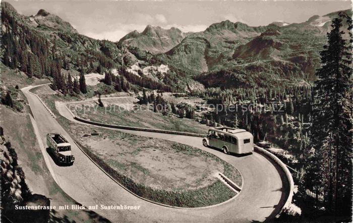 Postbus Postauto Omnibus 1947 Susfenstrasse