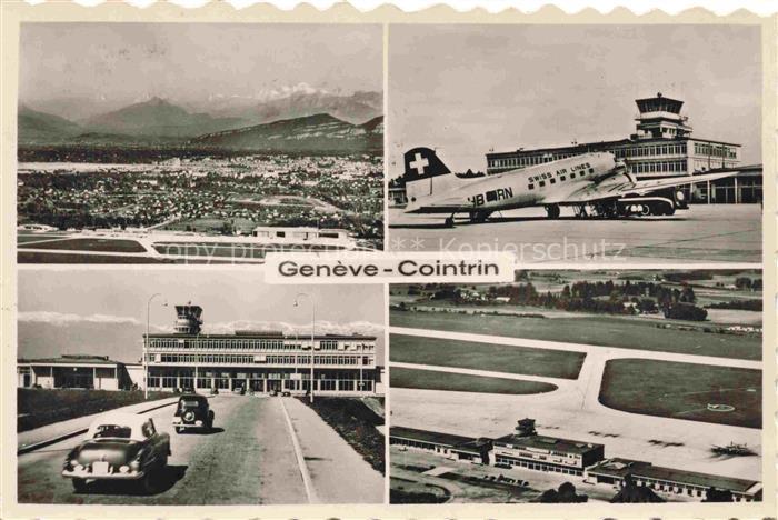 Flughafen Airport Aeroporto Geneve Cointrin Schweiz