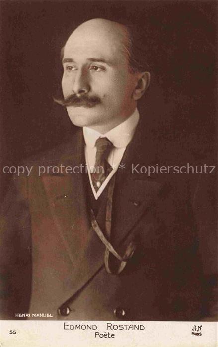 Foto AN Paris (Noyer) Nr. Edmond Rostand Poete