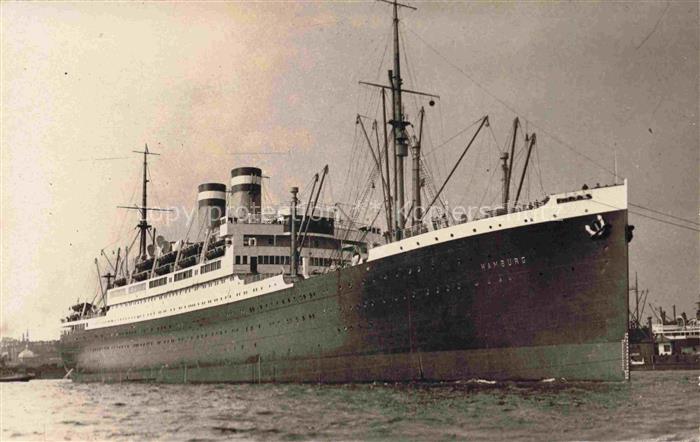 Dampfer Oceanliner Hamburg