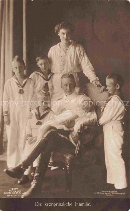 Adel Preussen Monarchie Kronprinzliche Familie Berlin