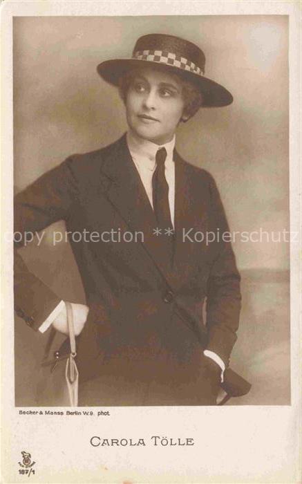 SchauspielerIN Actor Acteur Actrice Attore Attrice-- Berlin Hutmode